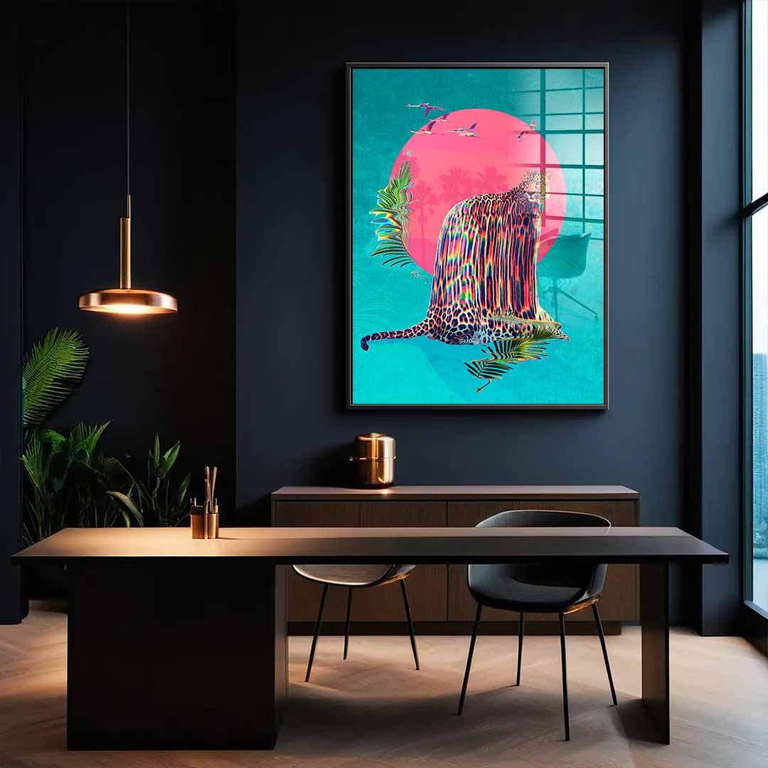 Jaguar - Acrylic glass