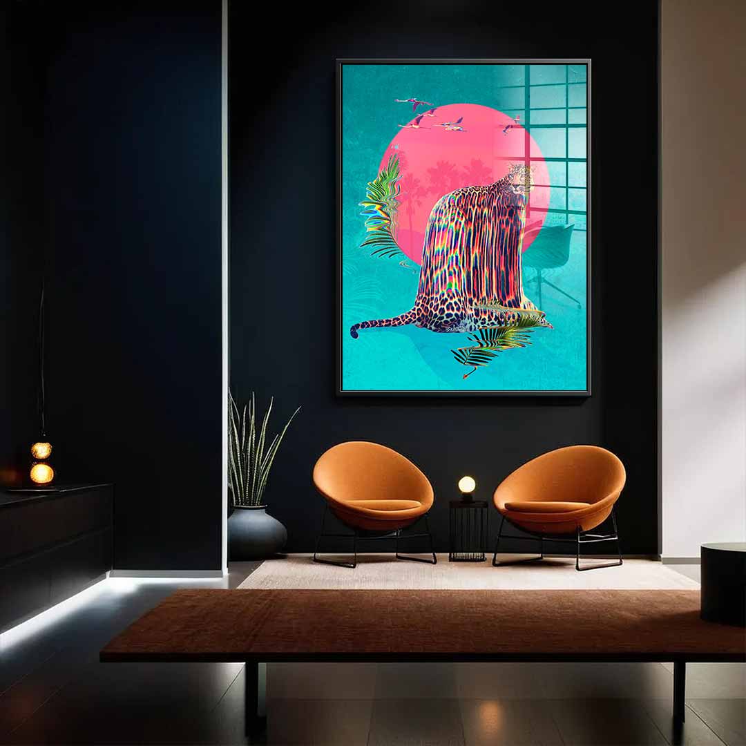 Jaguar - Acrylic glass