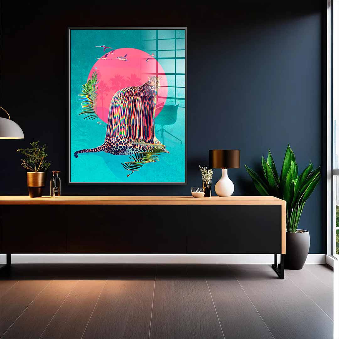 Jaguar - Acrylic glass