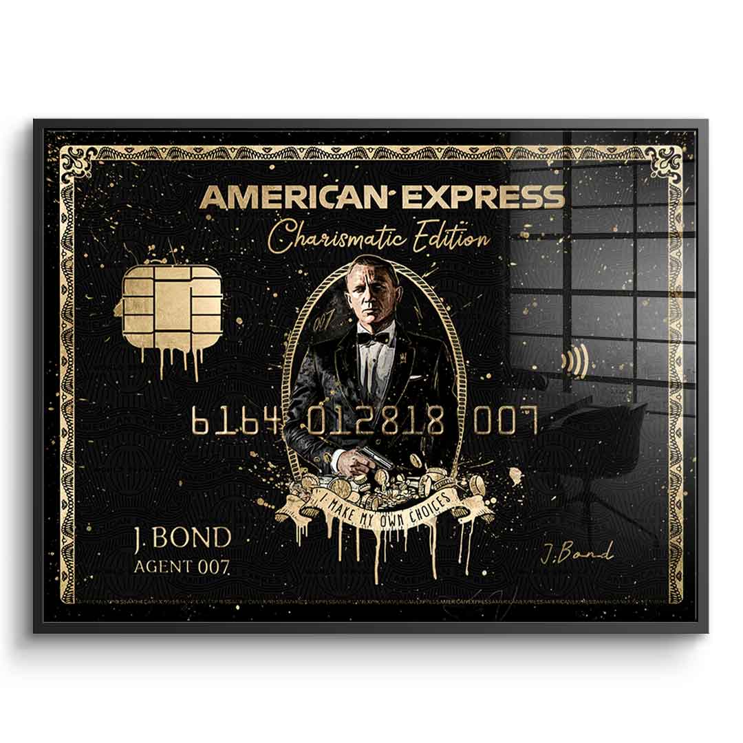 Royal American Express - James Bond - Acrylglas