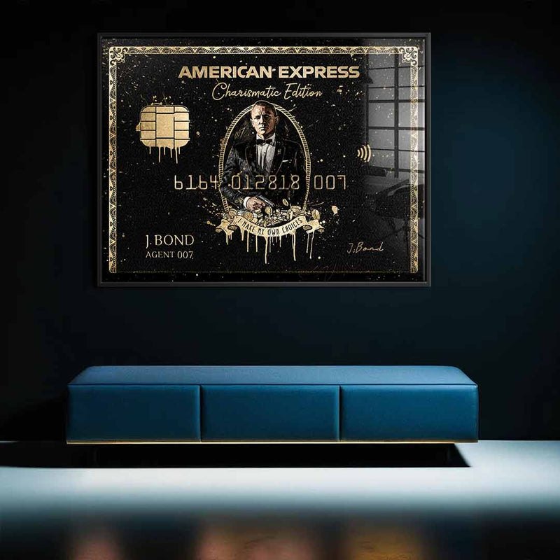 Royal American Express - James Bond - Acrylglas