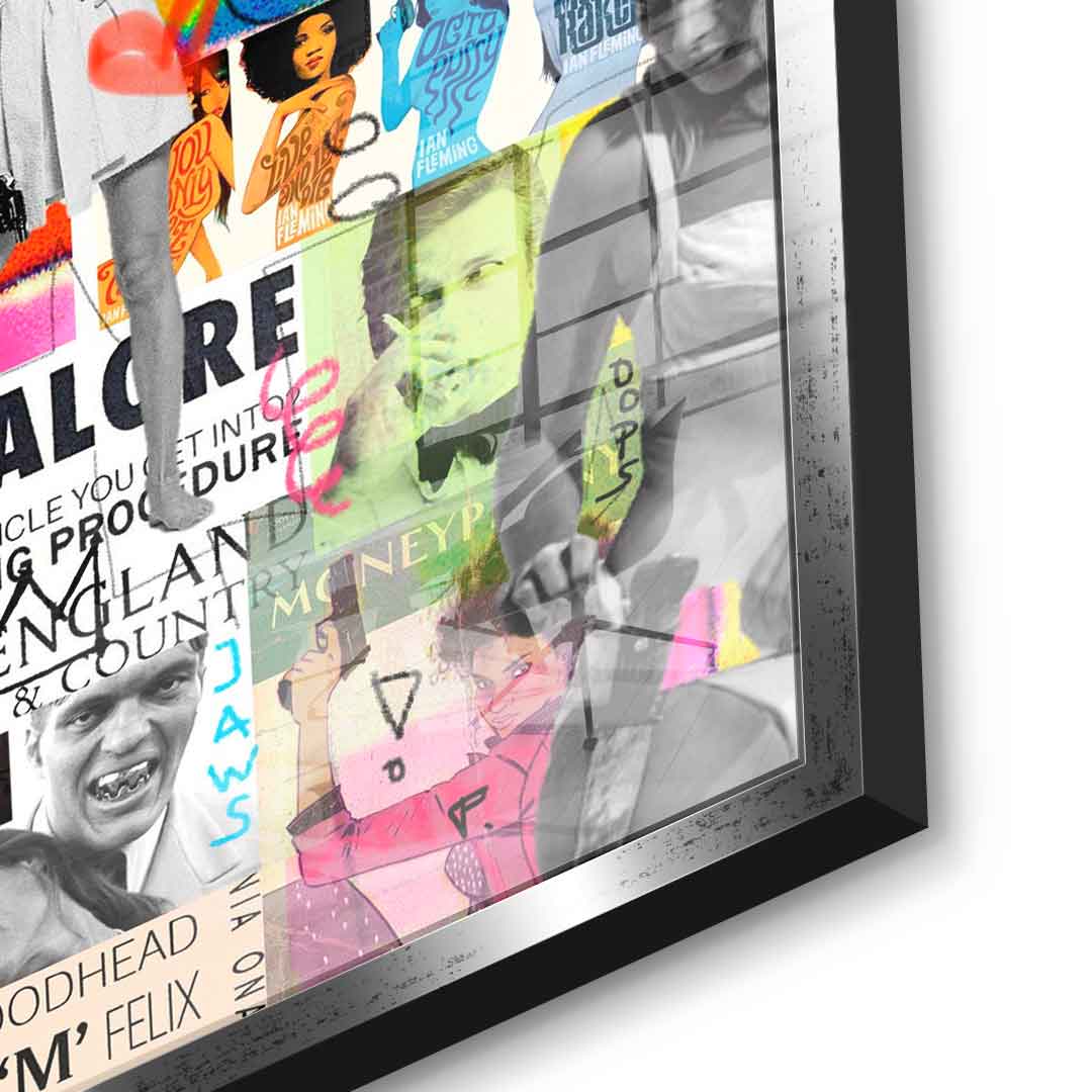 007 Collage - Acrylic glass