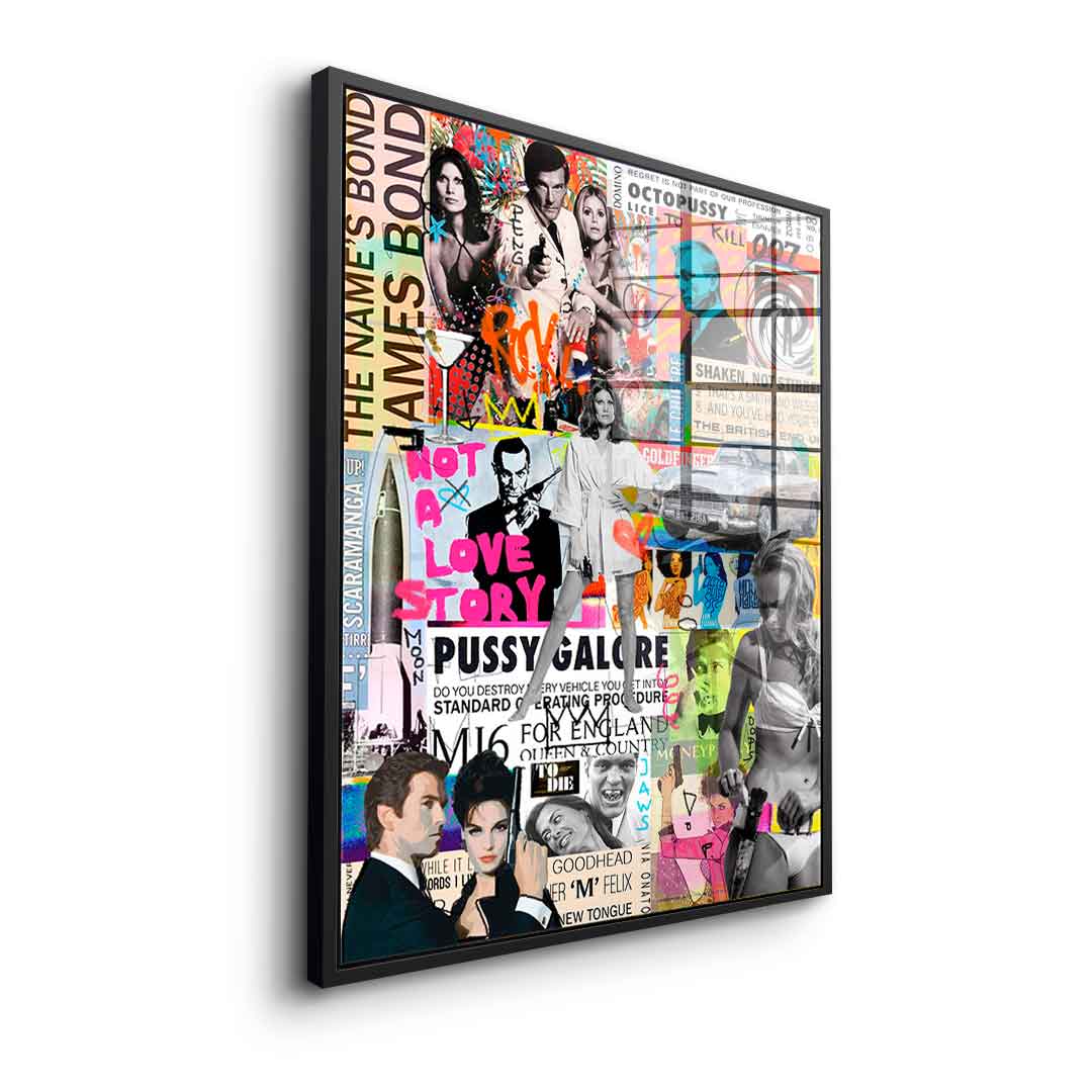 007 Collage - Acrylic glass