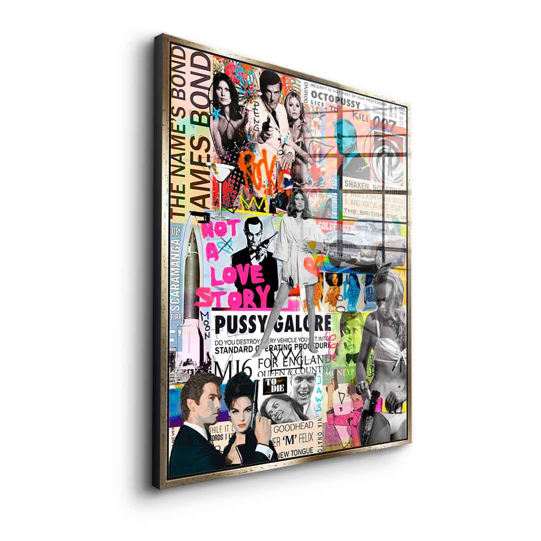 007 Collage - Acrylic glass