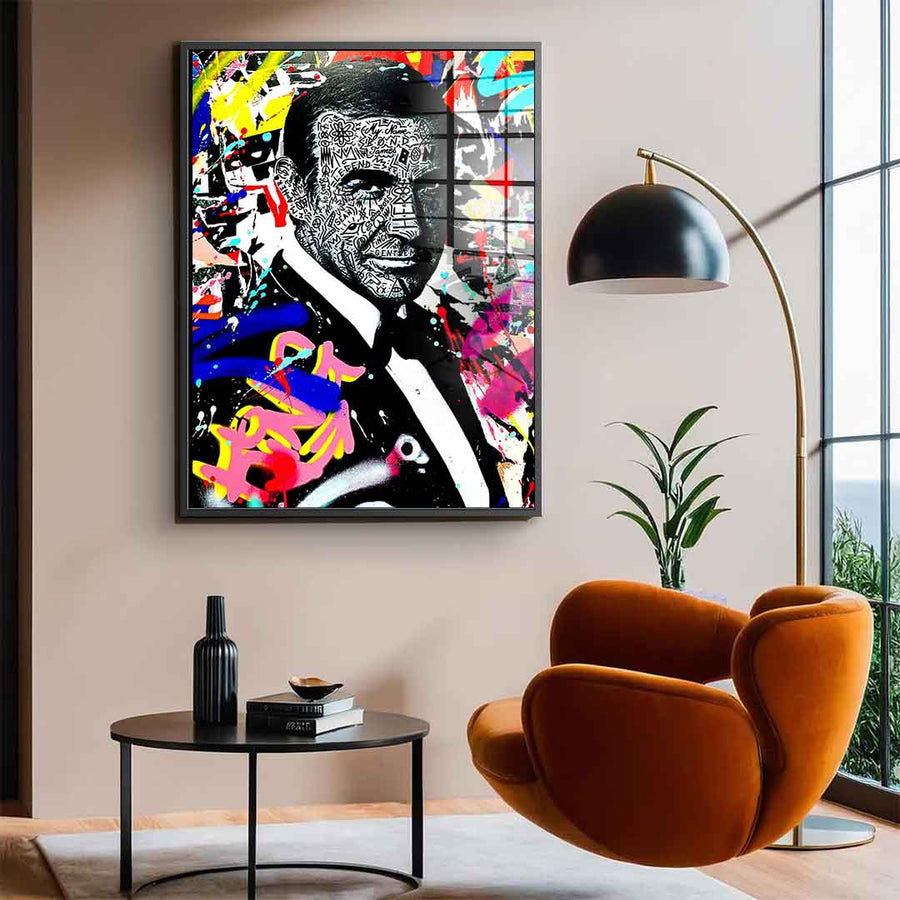 MY NAME IS BOND XL - Acrylglas