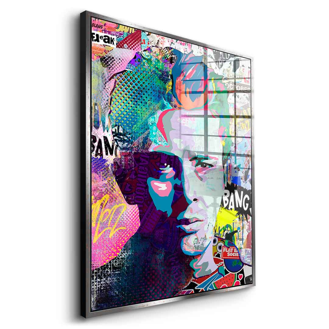 James Collage - Acrylic glass