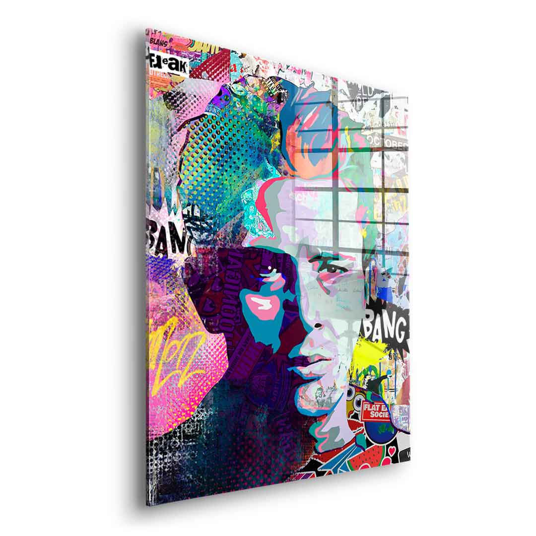 James Collage - Acrylic glass