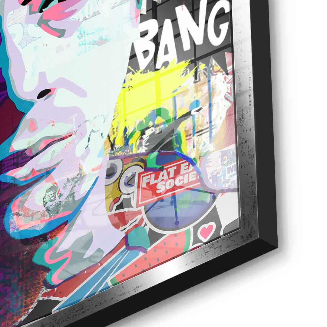 James Collage - Acrylic glass