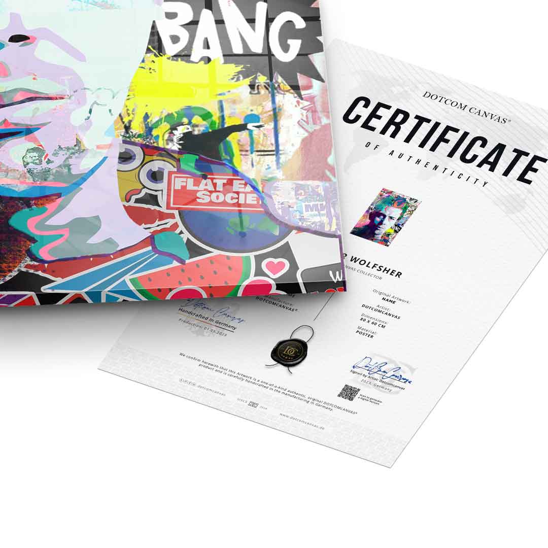 James Collage - Acrylic glass