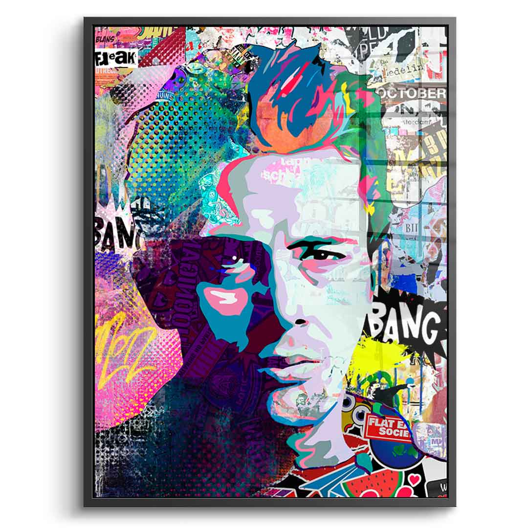 James Collage - Acrylic glass