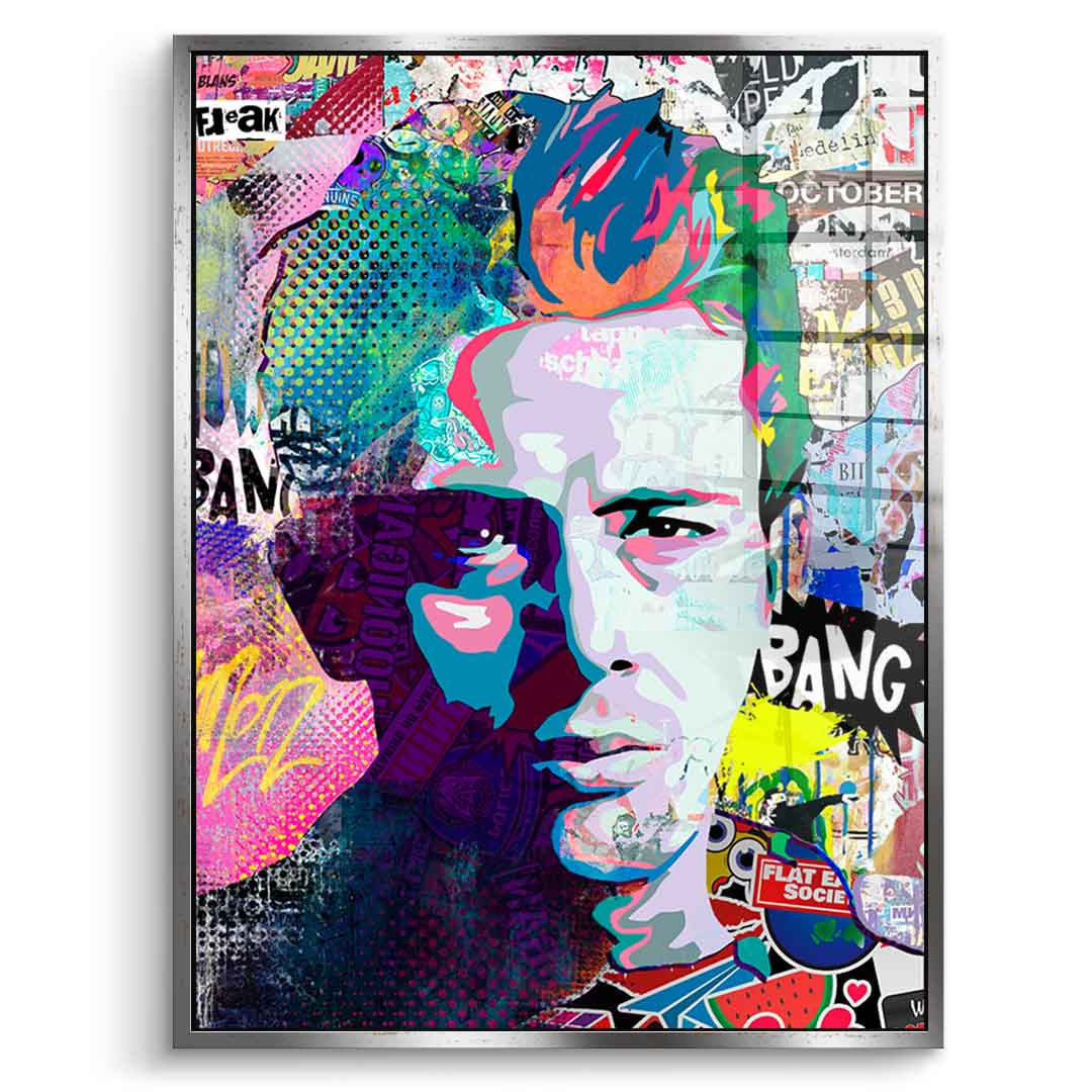 James Collage - Acrylic glass