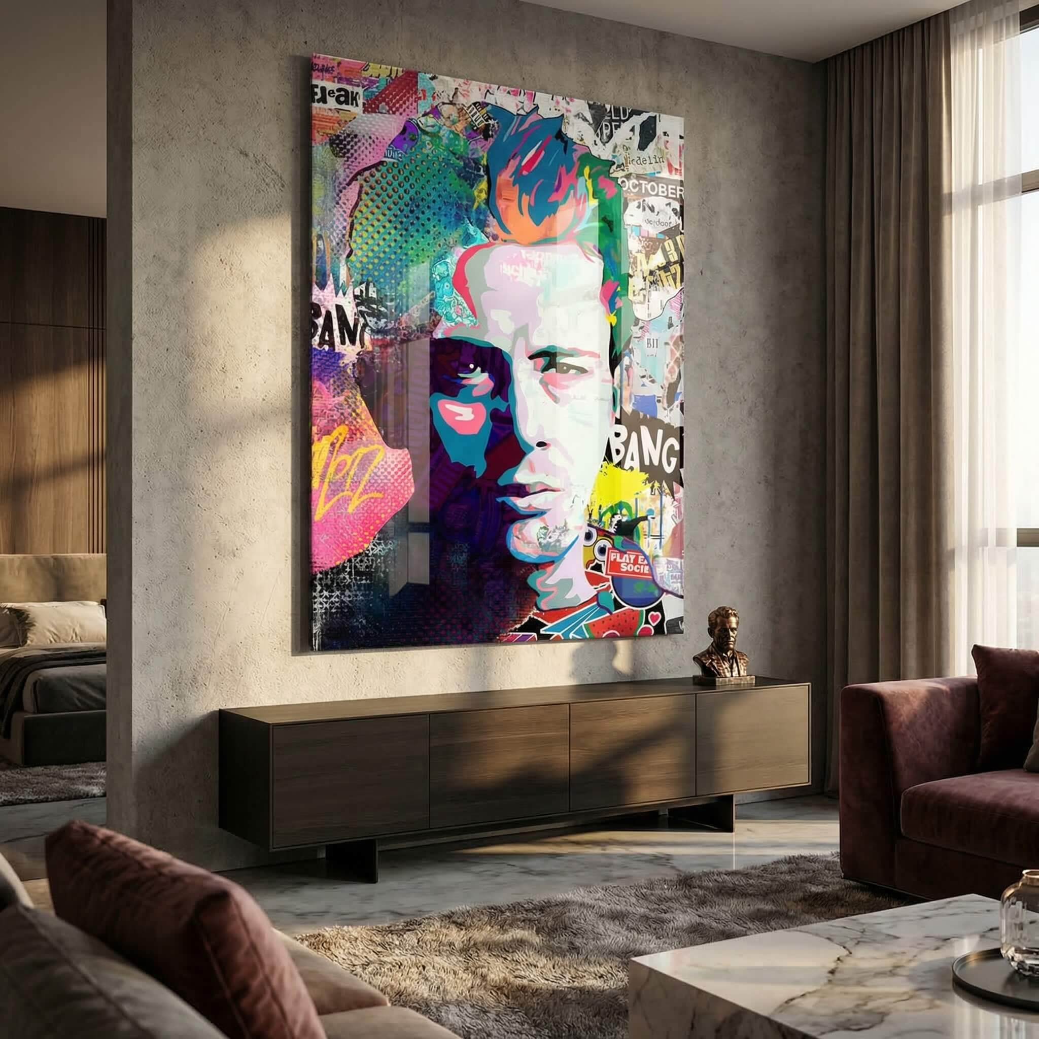 James Collage - Acrylic glass