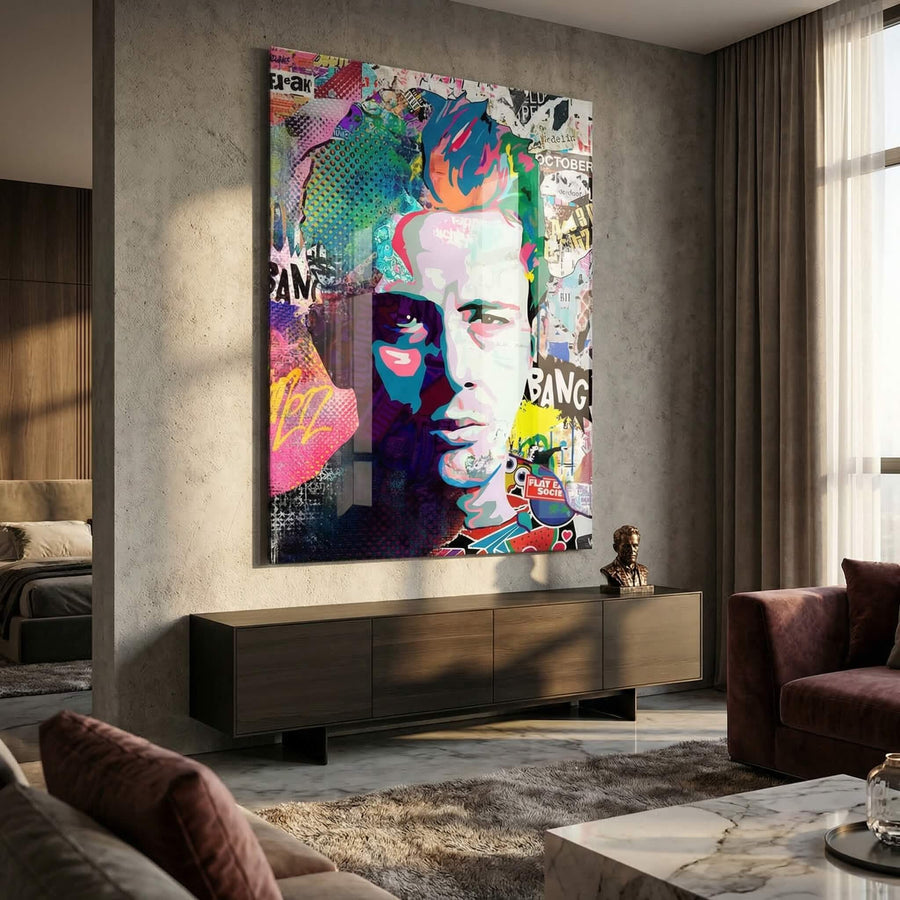 James Collage - Acrylic glass