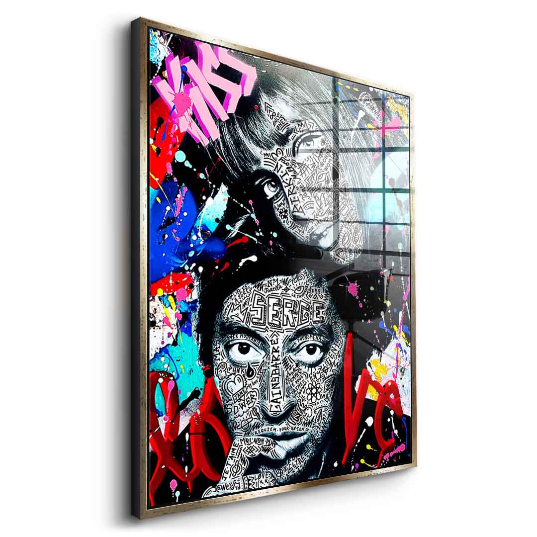 SERGE &amp; JANE FOREVER - Acrylic glass