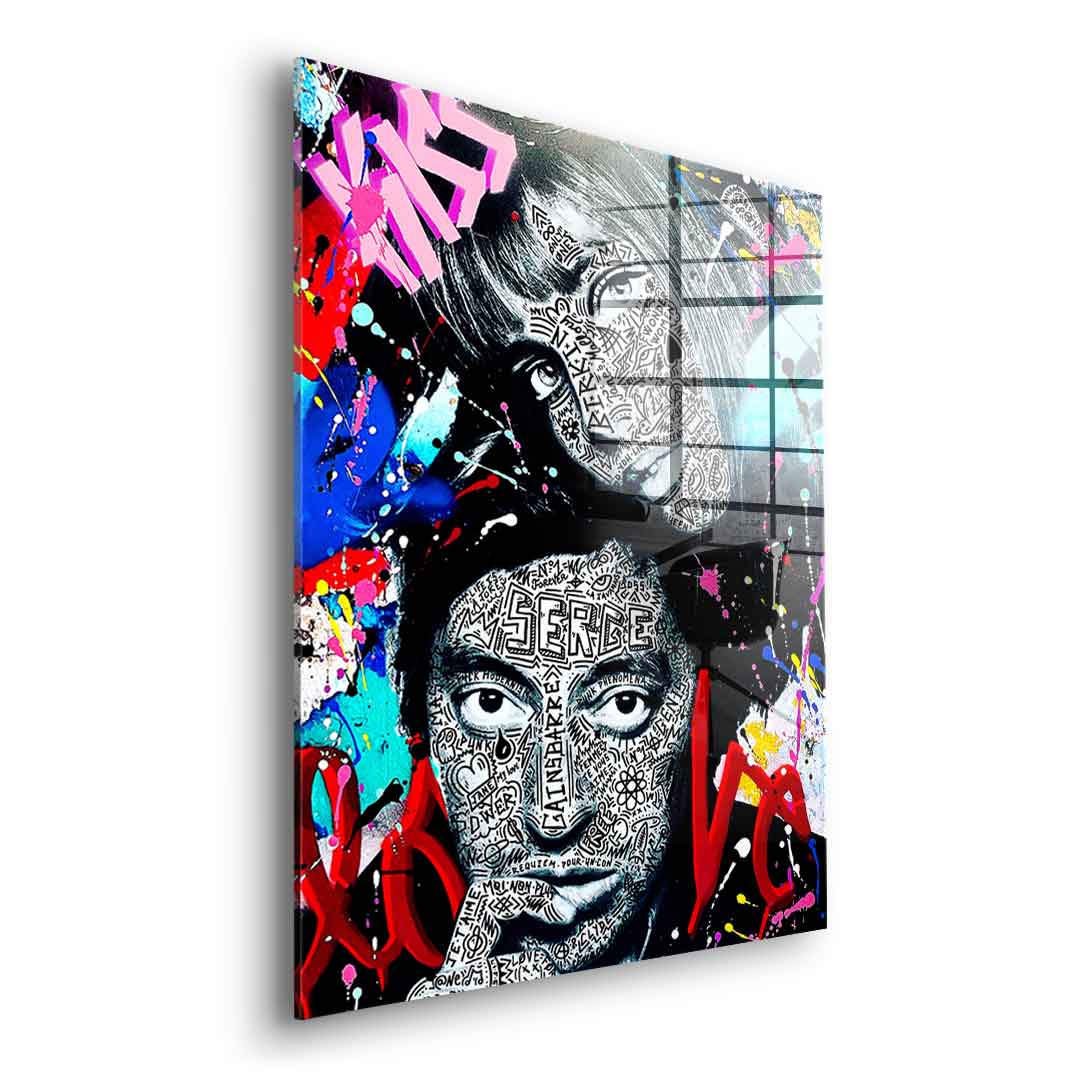 SERGE &amp; JANE FOREVER - Acrylic glass