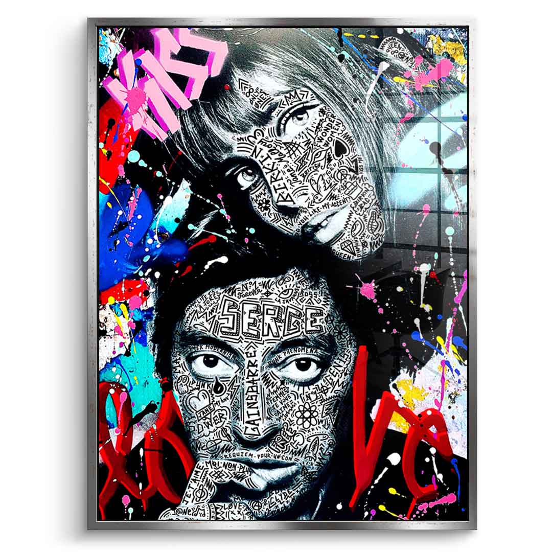 SERGE &amp; JANE FOREVER - Acrylic glass