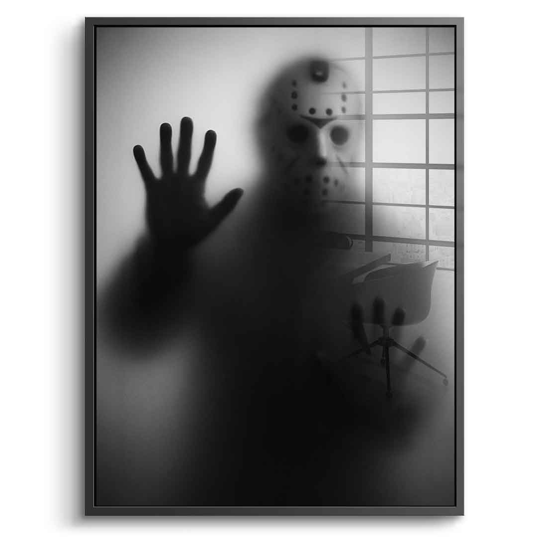 Jason Voorhees's Silhouette - Acrylglas