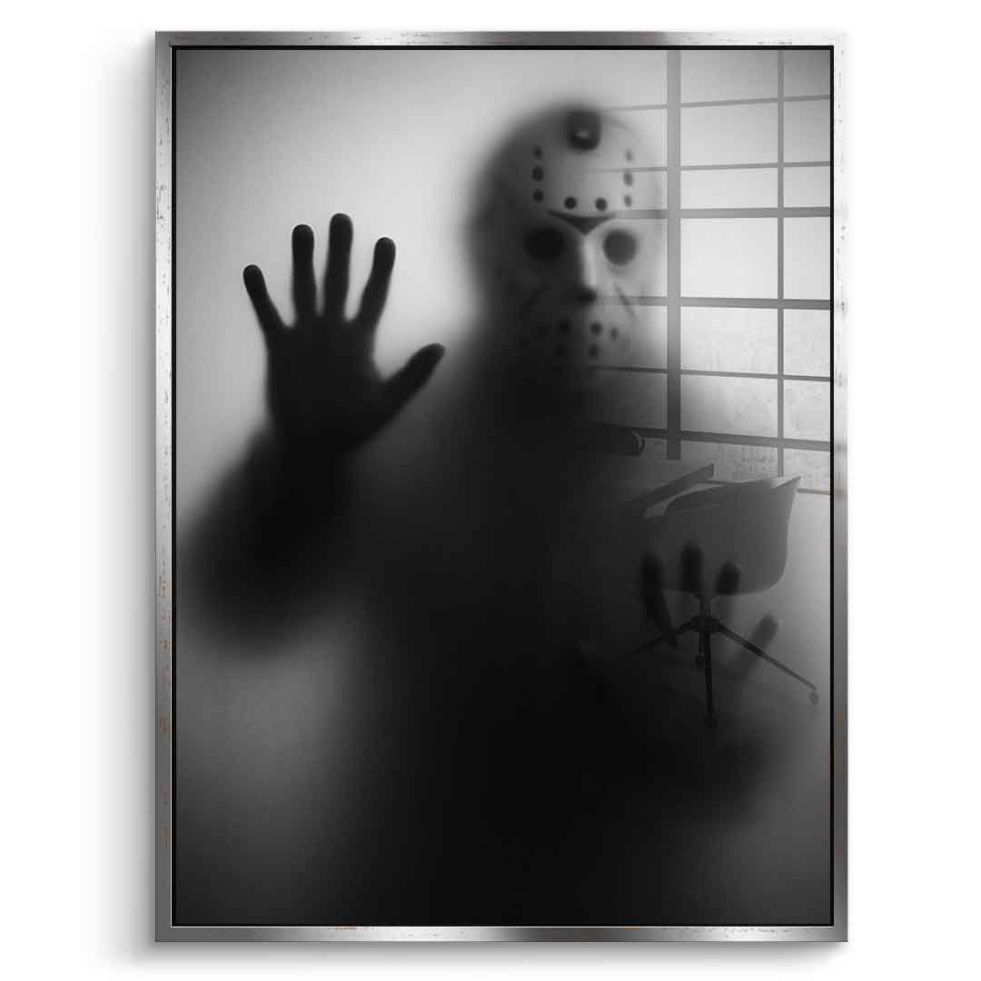 Jason Voorhees's Silhouette - Acrylic Glass