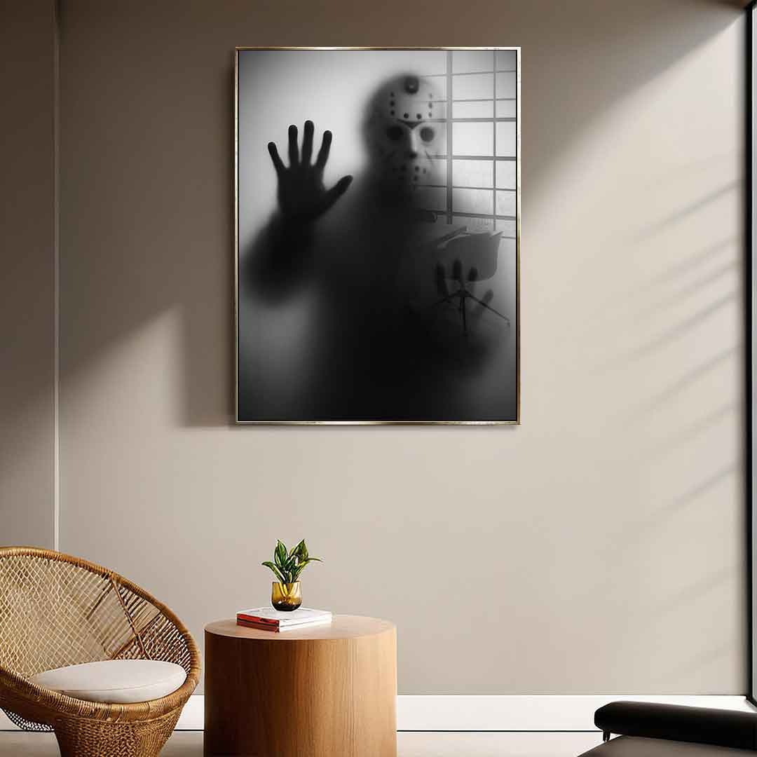 Jason Voorhees's Silhouette - Acrylglas