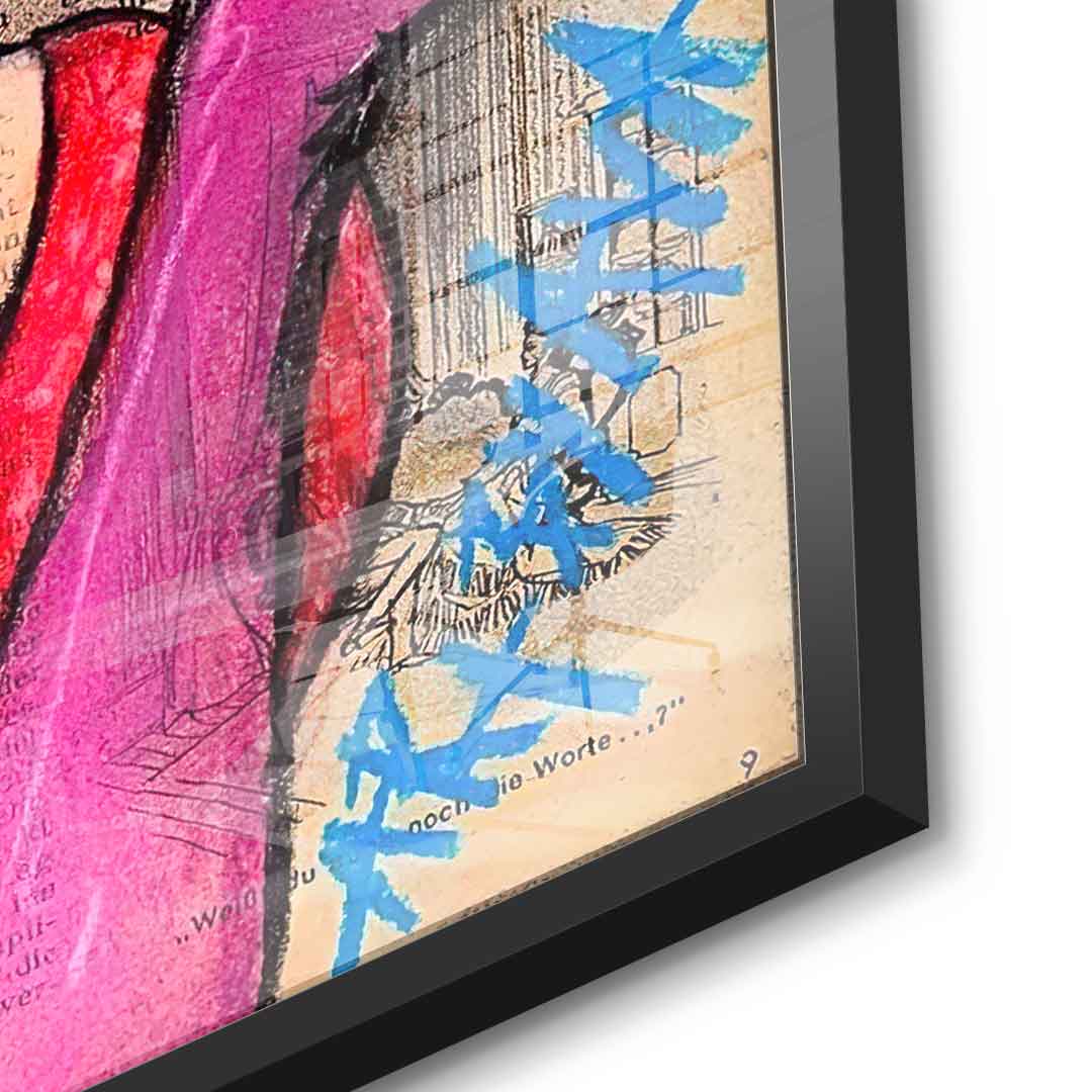 Jessica Rabbit's Make Up - Acrylglas