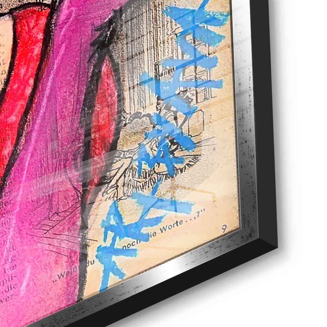 Jessica Rabbit's Make Up - Acrylglas