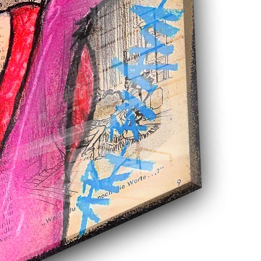 Jessica Rabbit's Make Up - Acrylglas