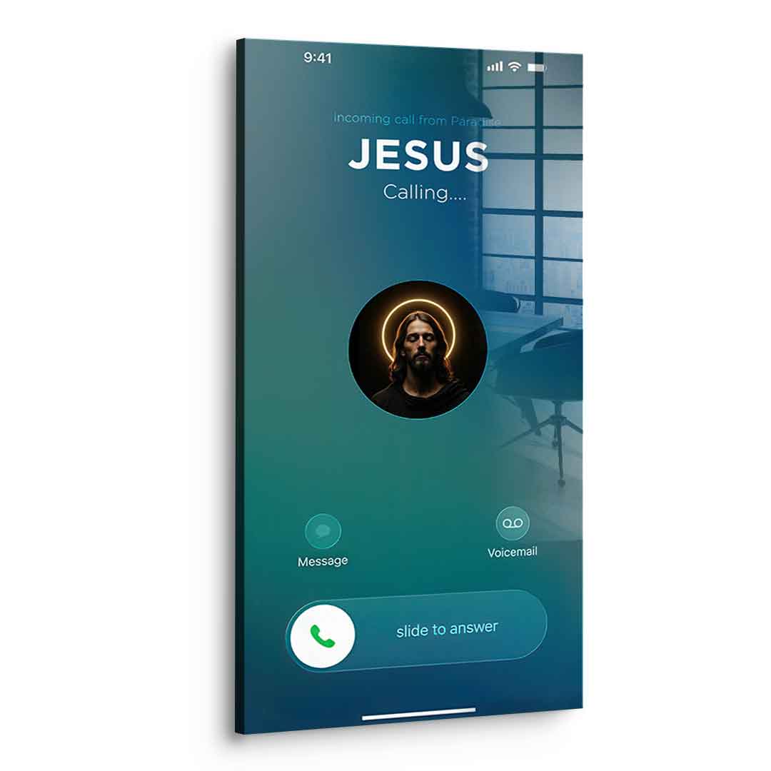 Jesus Call - Acrylic glass