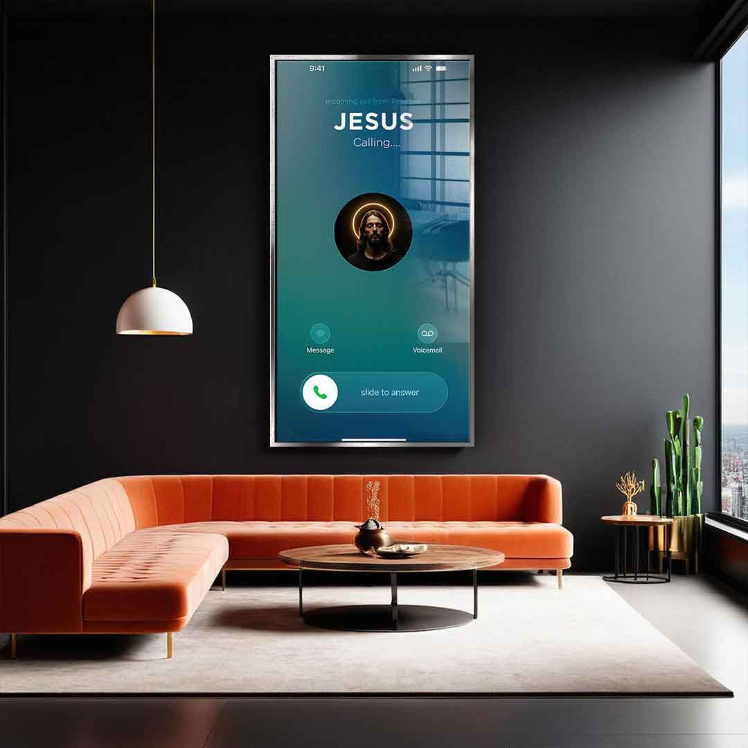 Jesus Call - Acrylglas