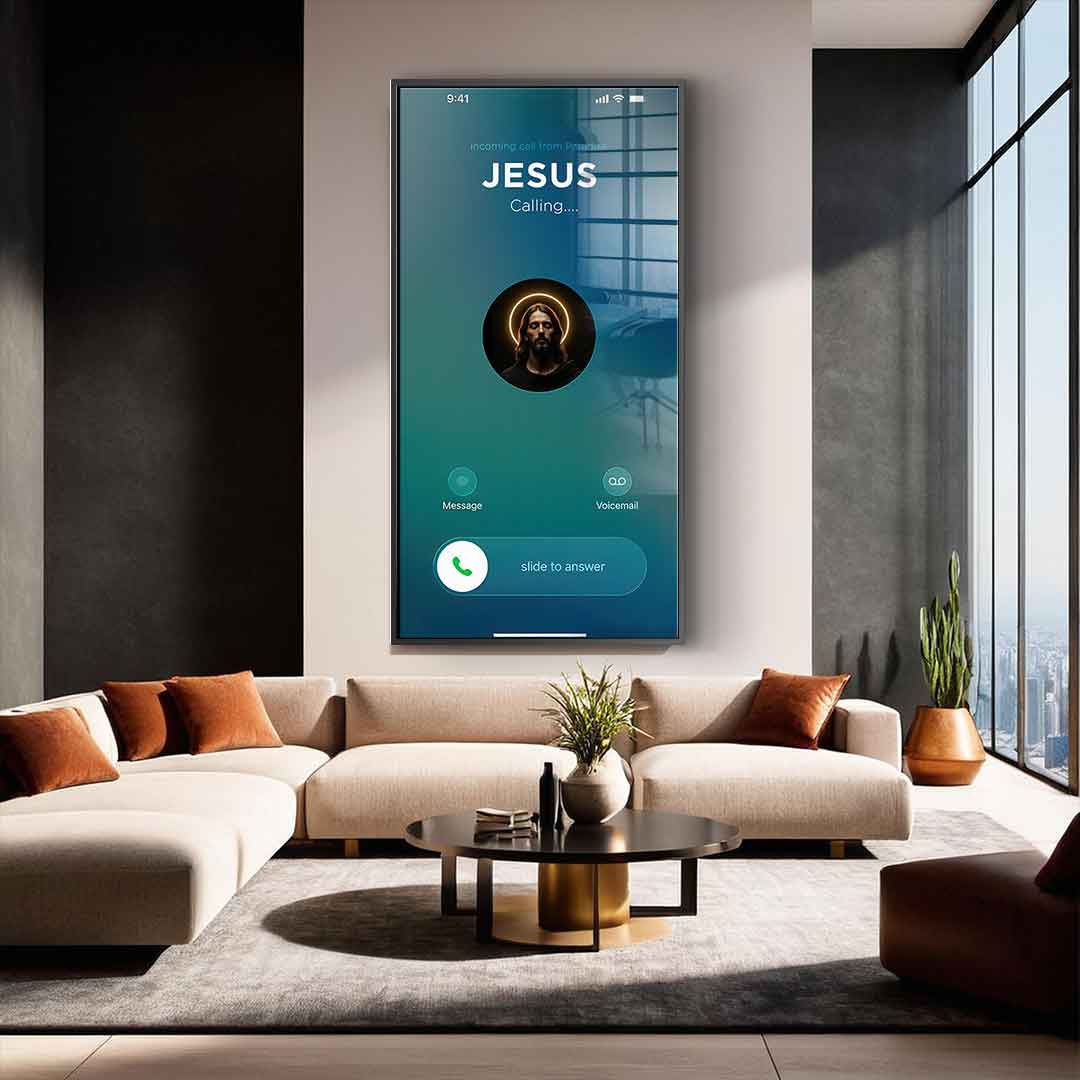 Jesus Call - Acrylic glass