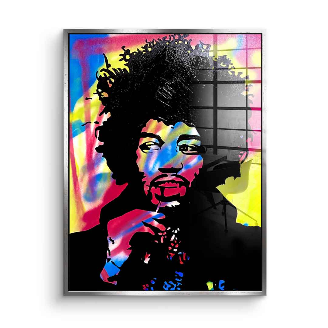 Jimi Hendrix - Acrylglas