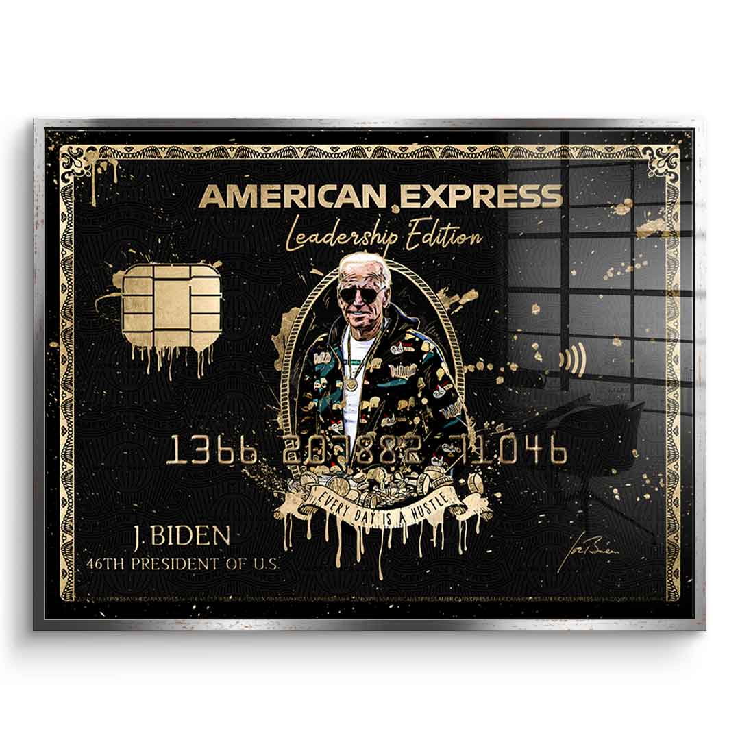 Royal American Express - Joe Biden - Acrylglas