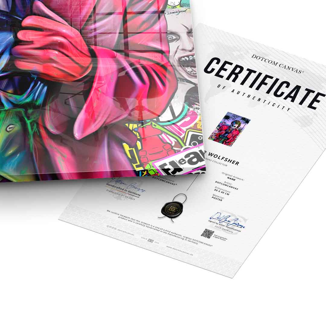 Joker - Acrylic glass