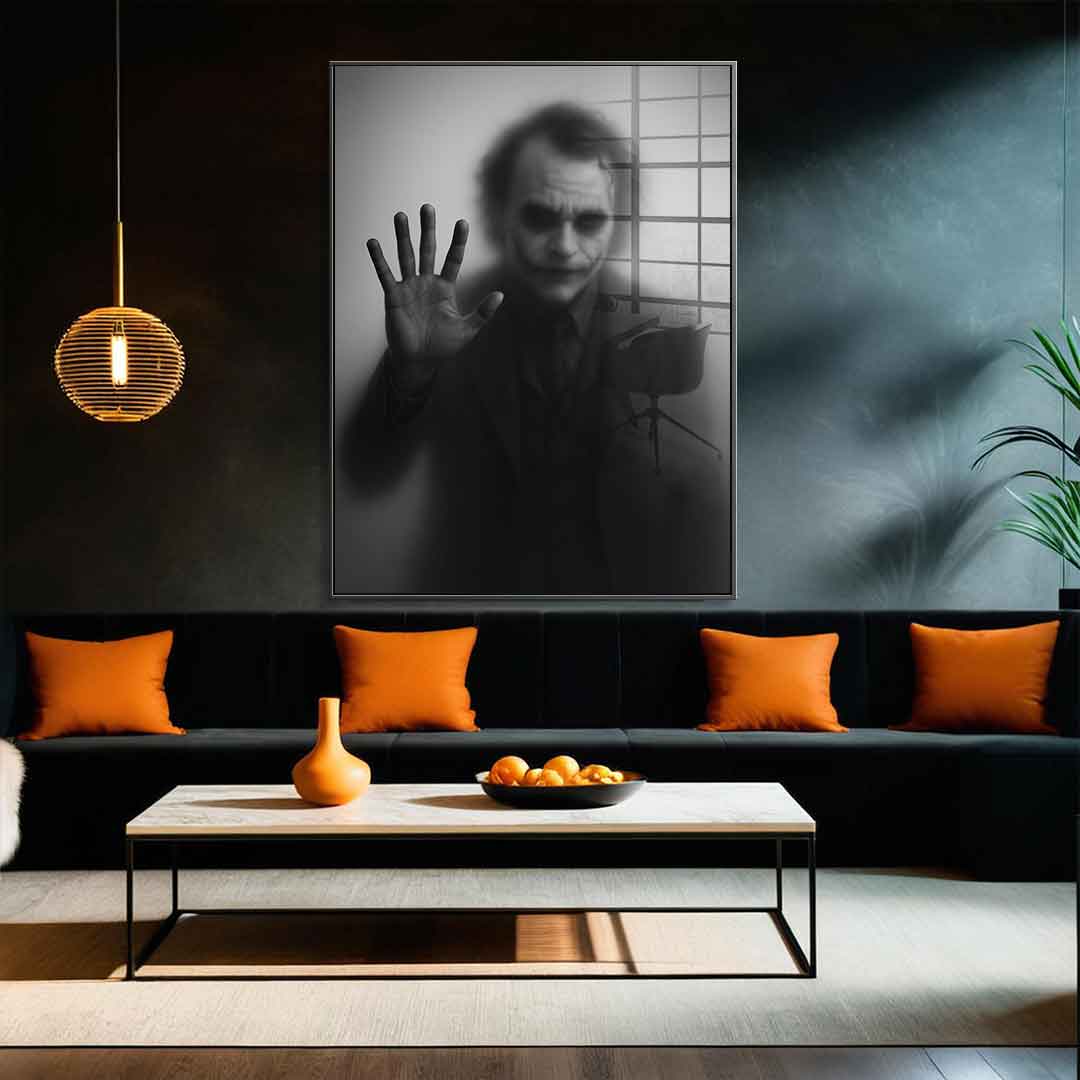 Joker's Silhouette - Acrylic Glass