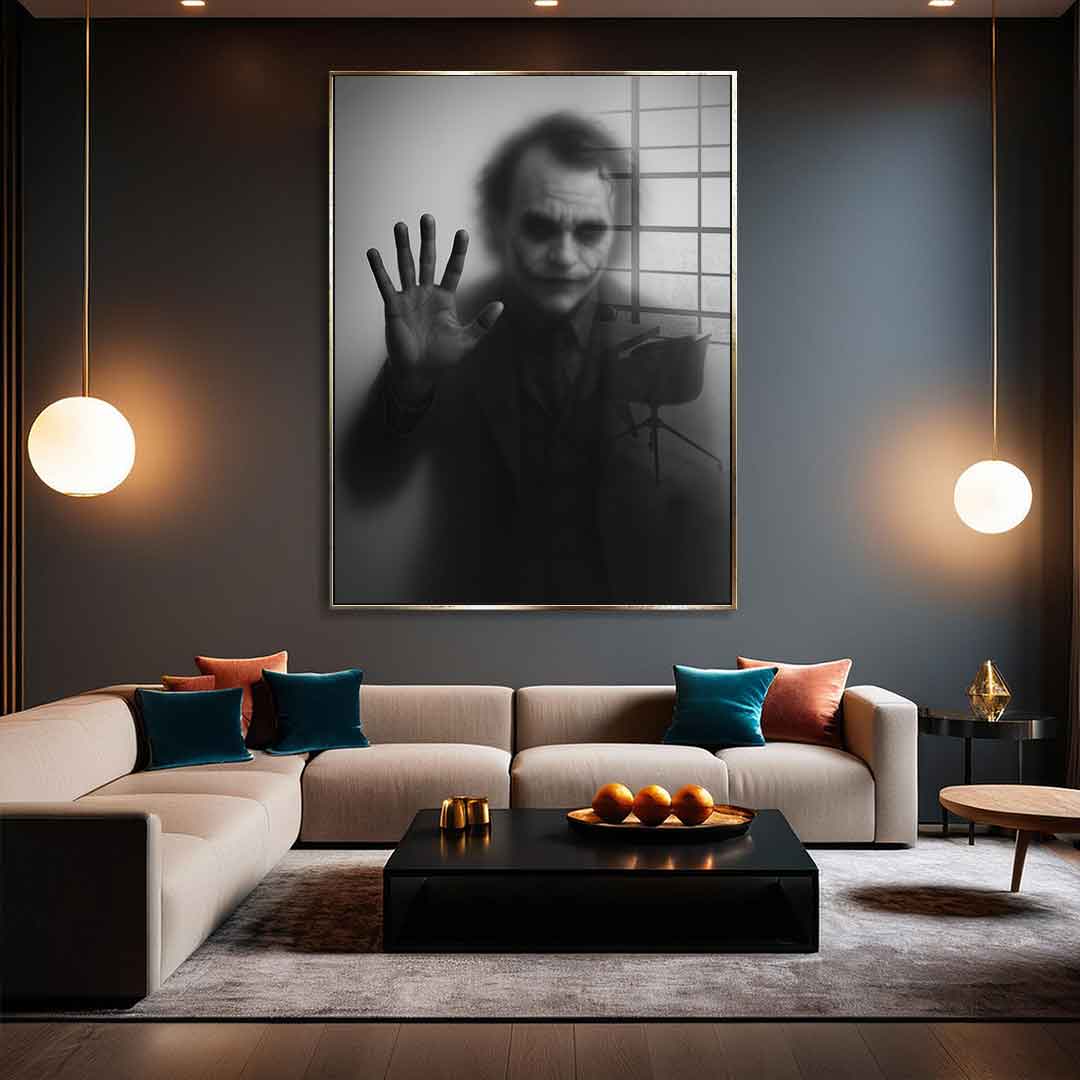 Joker's Silhouette - Acrylic Glass