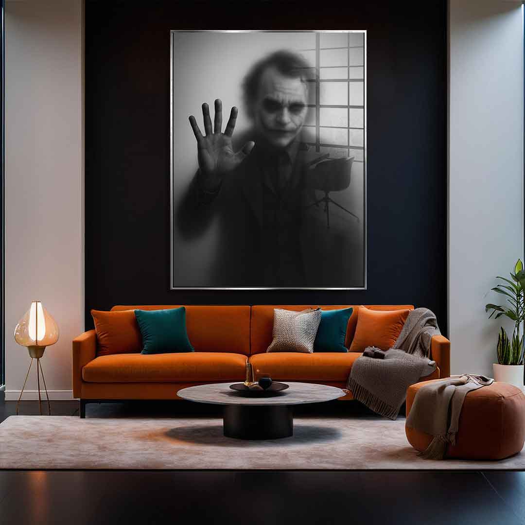 Joker's Silhouette - Acrylic Glass