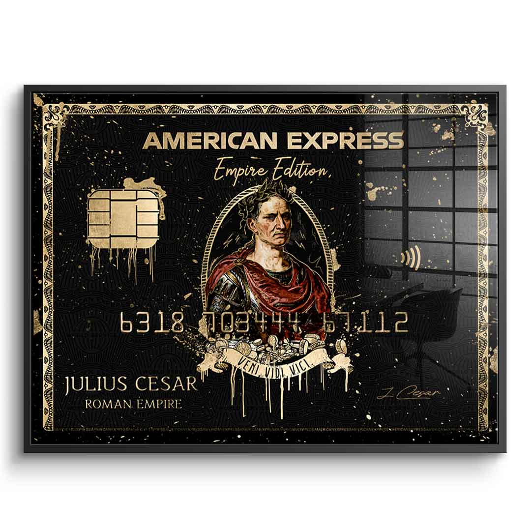 Royal American Express - Julius Cesar - Acrylic glass