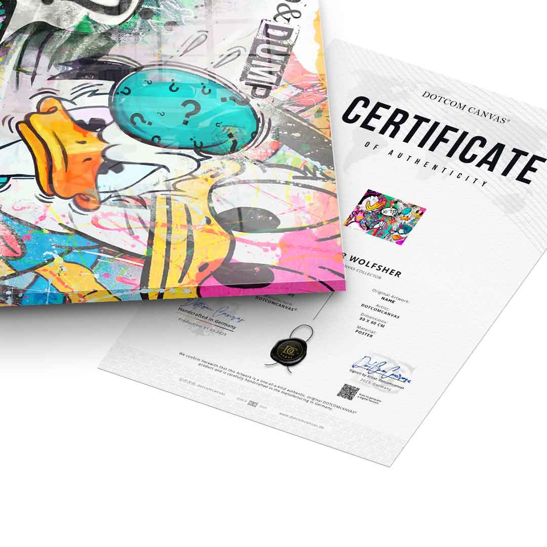 Jump & Dump - Acrylic Glass