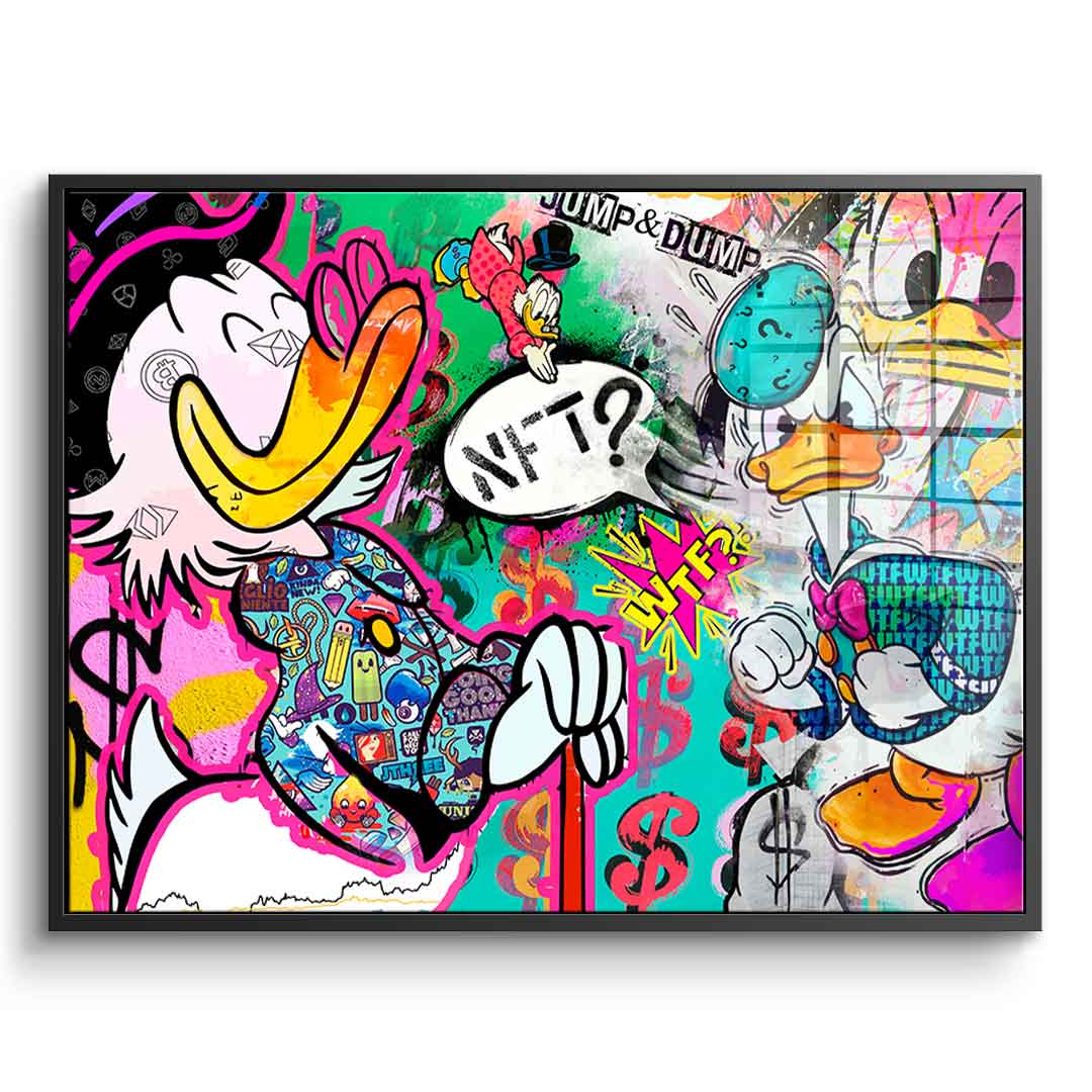 Jump & Dump - Acrylic Glass