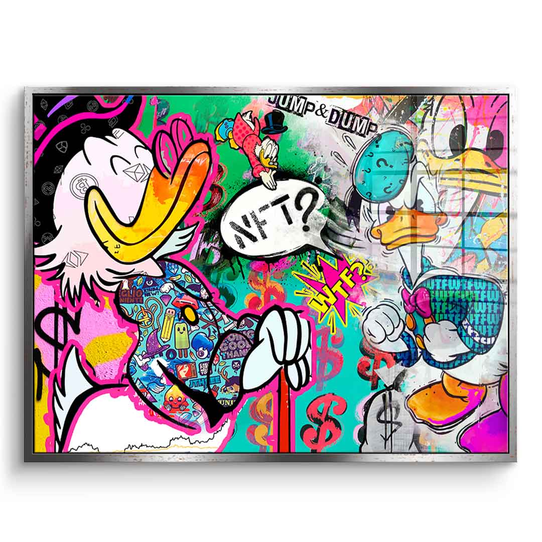 Jump & Dump - Acrylic Glass