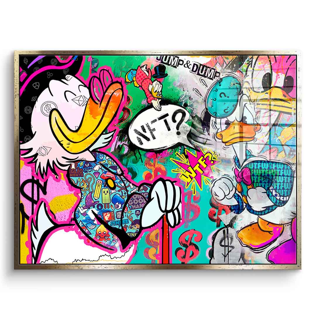 Jump & Dump - Acrylic Glass