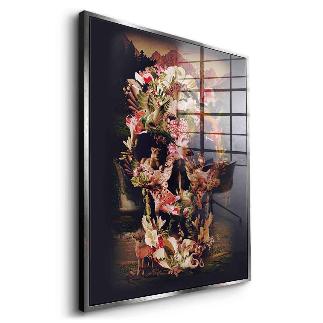 Jungle Skull - Acrylic glass