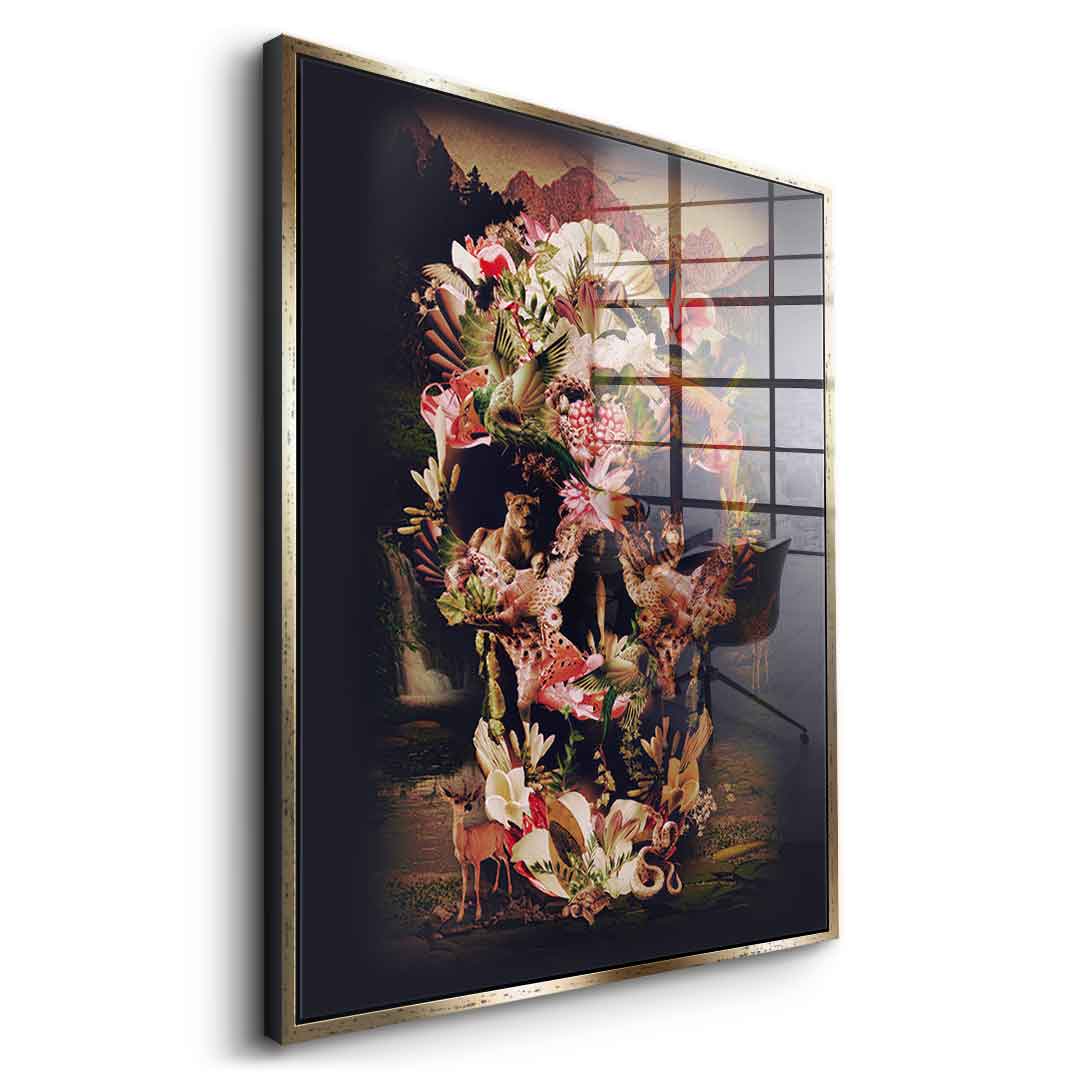 Jungle Skull - Acrylic glass