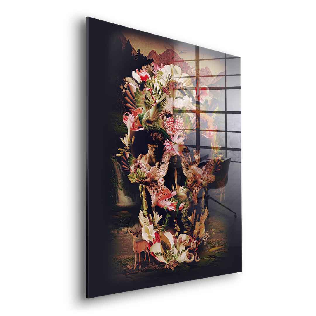 Jungle Skull - Acrylic glass