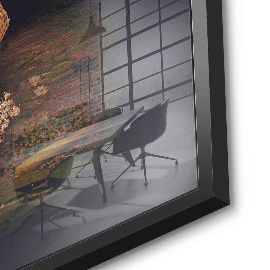 Jungle Skull - Acrylic glass