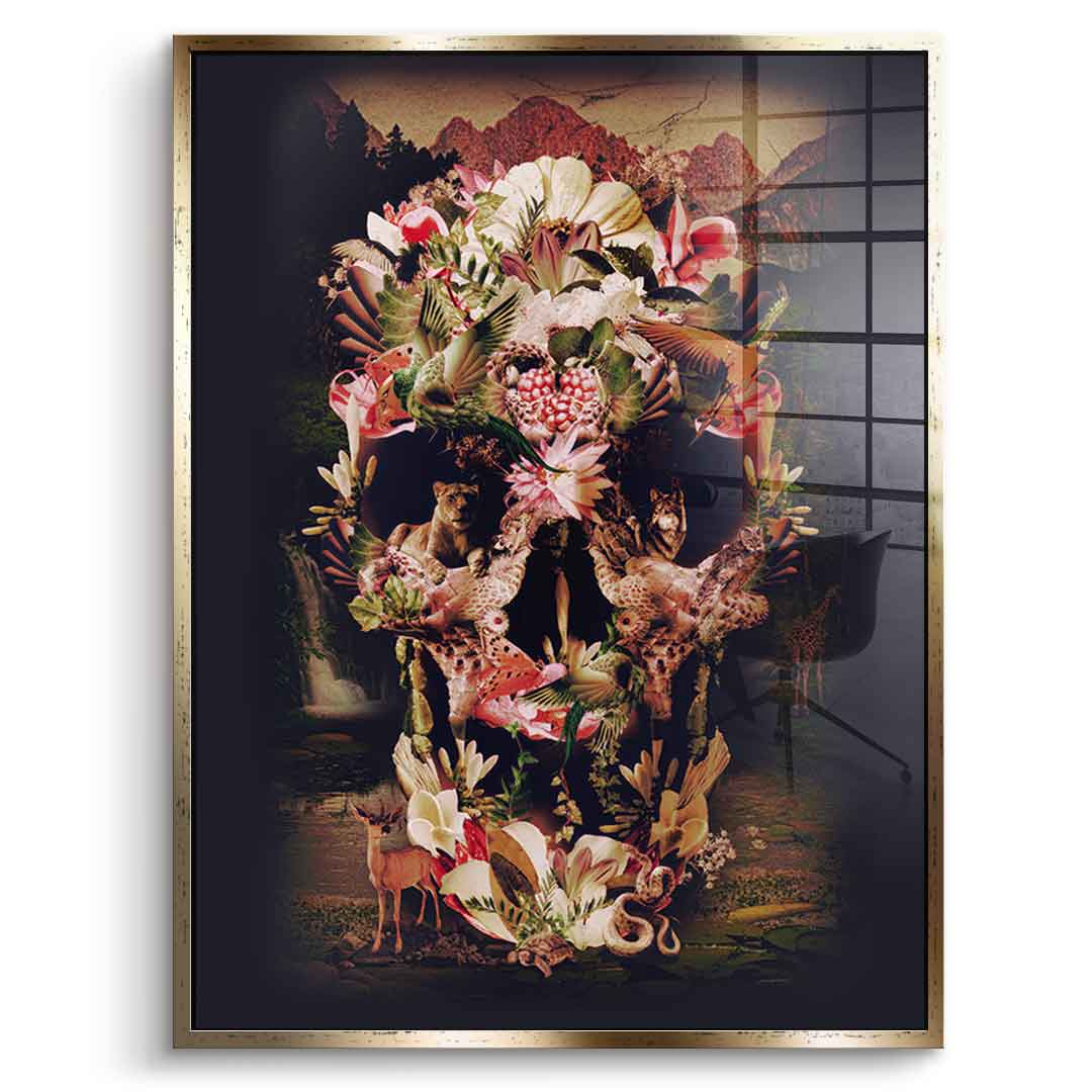 Jungle Skull - Acrylic glass