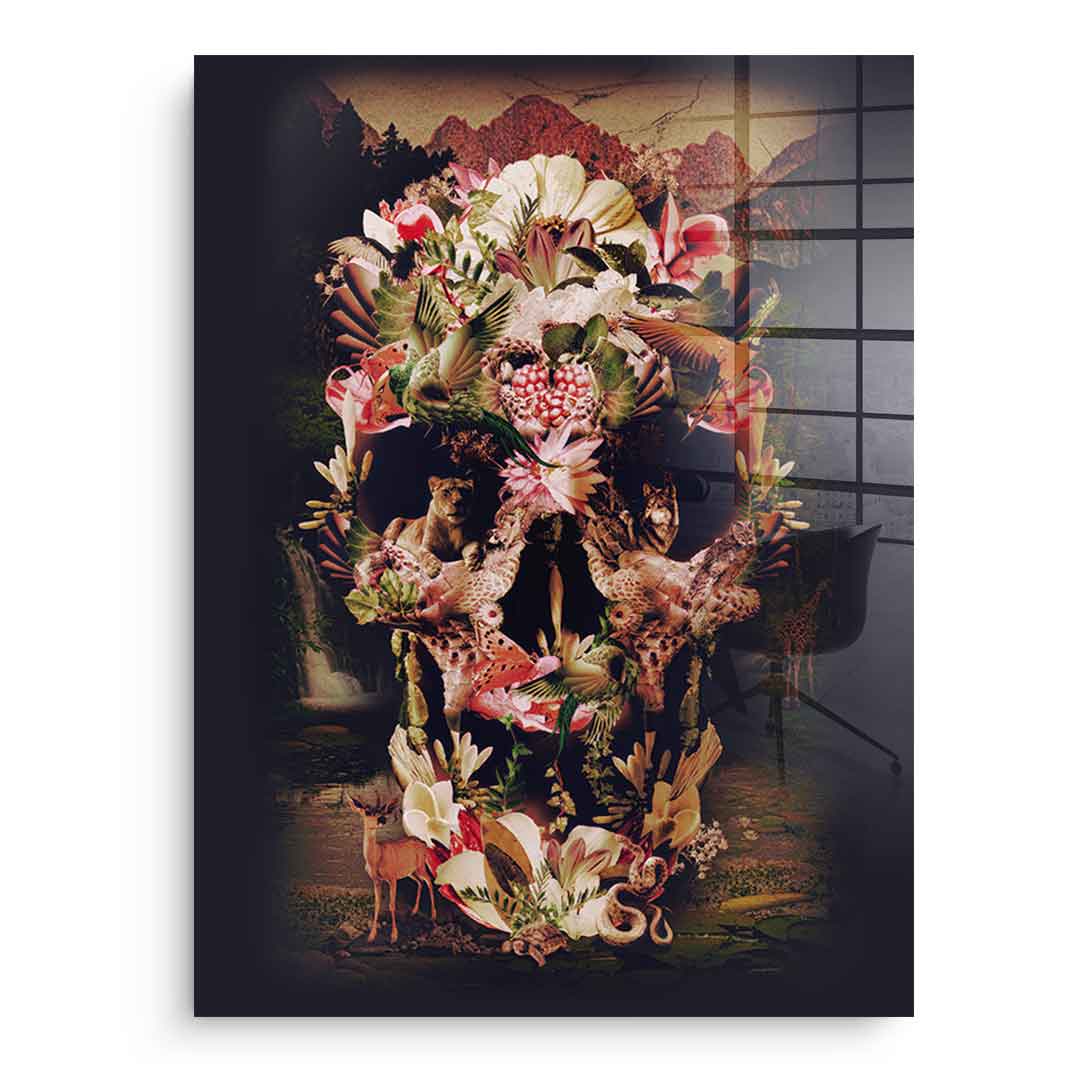 Jungle Skull - Acrylic glass