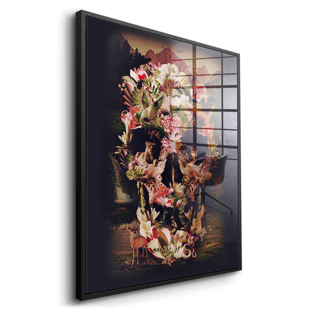 Jungle Skull - Acrylic glass