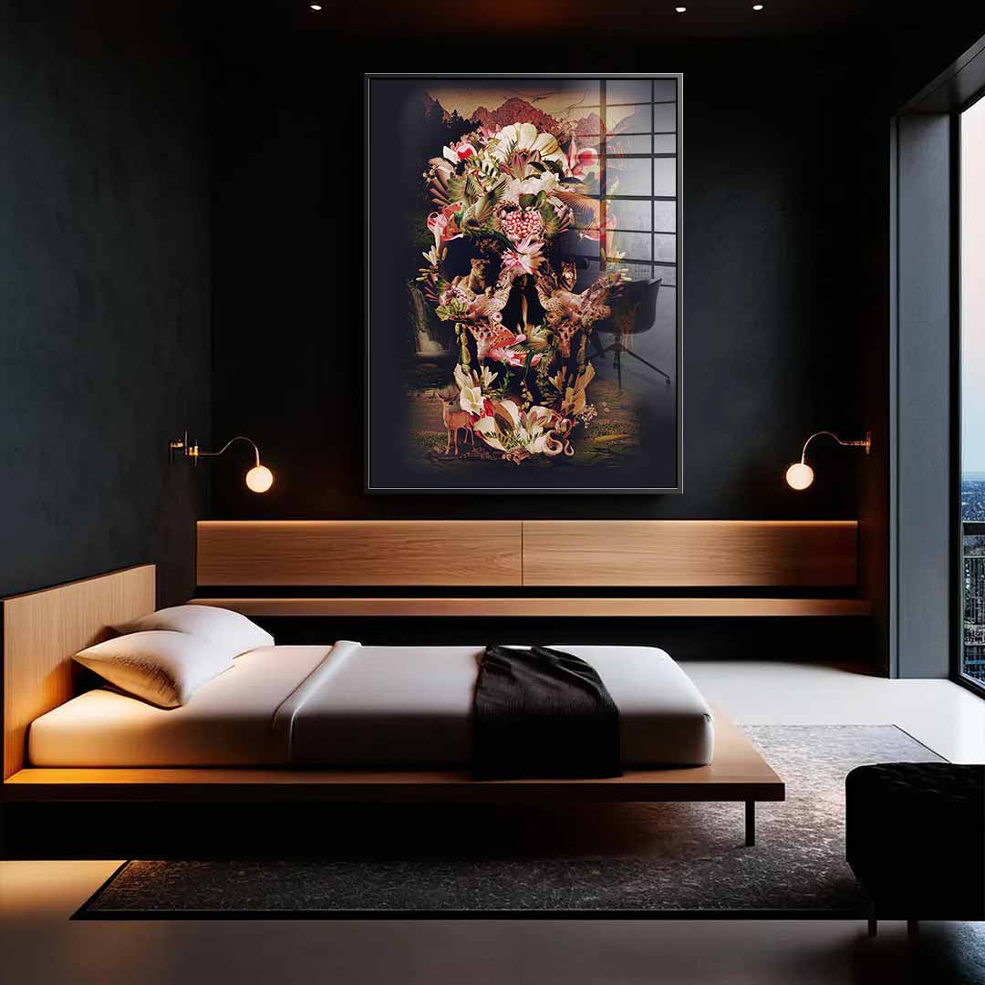 Jungle Skull - Acrylic glass