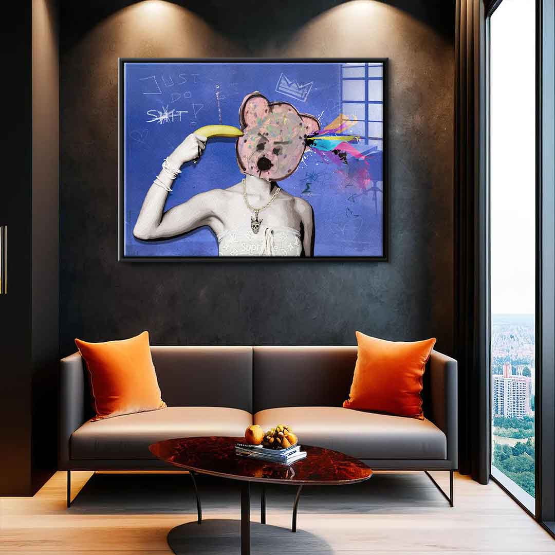 Just Do Shit v2 - Acrylglas