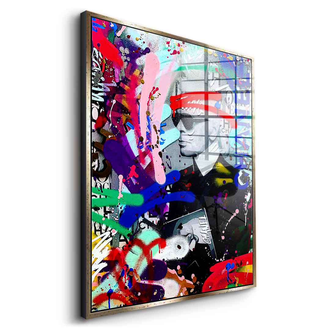 KARL BRAND GRAFFITI - Acrylglas
